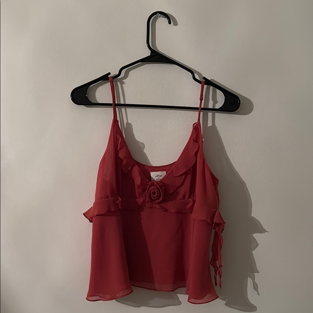 Aritzia Wilfred Rose Cami